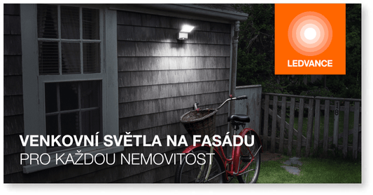 Venkovní světla na fasádu pro každou nemovitost - LEDVANCE e-shop