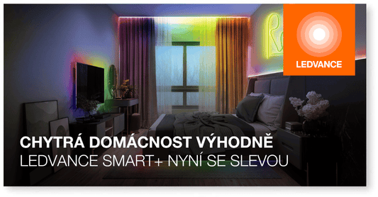 Chytrá domácnost výhodně: LEDVANCE SMART+ nyní se slevou a bez práce - Czechia LEDVANCE e-shop