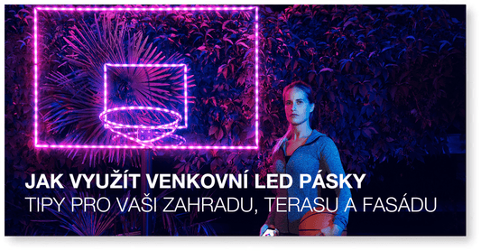 Jak využít venkovní LED pásky - LEDVANCE e-shop