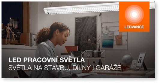 Pracovní LED světla na stavbu, dílny i garáže - LEDVANCE e-shop