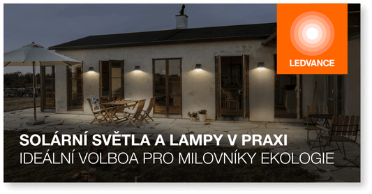 Solární světla a lampy v praxi - Czechia LEDVANCE e-shop