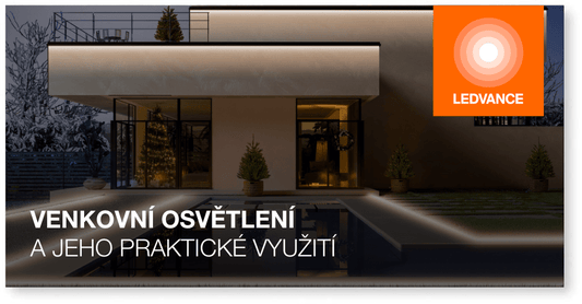 Venkovní osvětlení a jeho praktické využití - LEDVANCE e-shop
