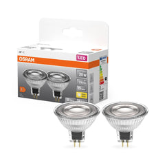4099854115370 - 2 ks LED bodovka GU5.3 STAR 2.6 W PAR16, teplá bílá - Žárovka - LEDVANCE e - shop