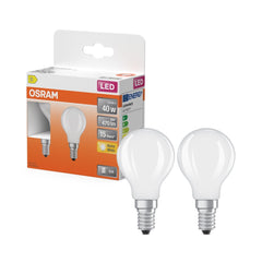 4099854469152 - 2 ks matná LED žárovka E14 4 W STAR CLASSIC teplá bílá OSRAM - Žárovka - LEDVANCE e - shop