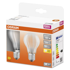 4058075132832 - 2 ks matná LED žárovka E27 6,5 W STAR CLASSIC teplá bílá - Žárovka - LEDVANCE e - shop