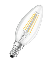 4058075435261 - 2ks filamentová žárovka svíčka LED STAR B E14 4W, studená bílá - Žárovka - LEDVANCE e - shop