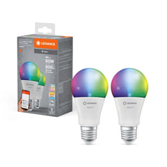 4058075778771 - 2x chytrá RGBW LED WiFi žárovka E27 9W CLASSIC A - Žárovka - LEDVANCE e - shop