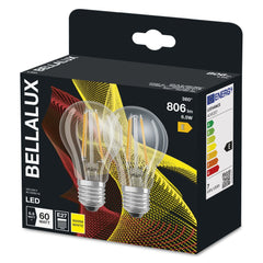 4058075164857 - 2x průhledná LED žárovka E27 7W STAR CLASSIC A, teplá bílá - Žárovka - LEDVANCE e - shop