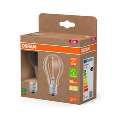 4099854253546 - 2x ultra účinná LED žárovka čirá E27 5W CLASSIC A, teplá bílá - Žárovka - LEDVANCE e - shop