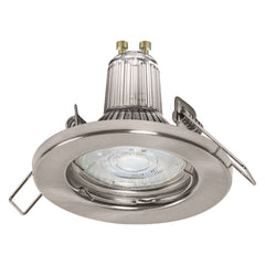 4058075611290 - 3 ks elegantní mat nikl LED stropní bodovky GU10 2.6W, 2700K - Podhledové svítidlo - LEDVANCE e - shop