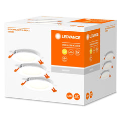 4058075629400 - 3 ks LED Podhledové svítidlo DOWNLIGHT 120, teplá bílá - Podhledové svítidlo - LEDVANCE e - shop