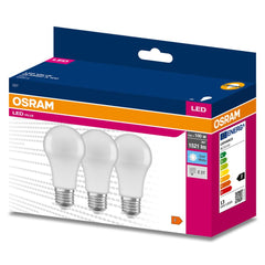 4058075476097 - 3 ks matná LED žárovka E27 13 W CLASSIC A, studená bílá - Žárovka - LEDVANCE e - shop
