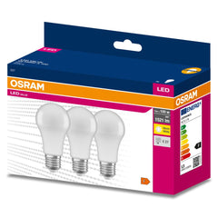 4058075630185 - 3 ks matná LED žárovka E27 13 W CLASSIC A, teplá bílá - Žárovka - LEDVANCE e - shop