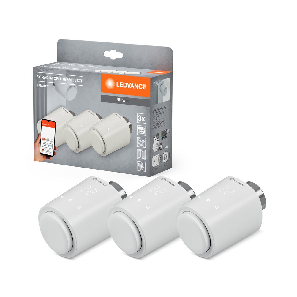 3x chytrý WiFi termostat radiátoru THERMOSTAT