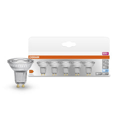 4058075617742 - 5 ks LED bodovka GU10 4.3 W PAR16 STAR, studená bílá - Žárovka - LEDVANCE e - shop