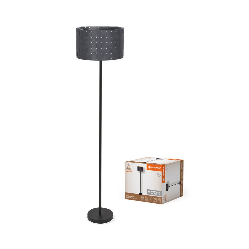 Dekorativní stojací lampa E27 FELT WEAVING STAND