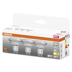 3 ks reflektorová LED bodovka GU10 2,6 W STAR, teplá bílá