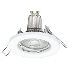 3ks elegantní bílé LED stropní bodovky GU10 2.6W, 2700K