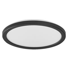 LED stropní svítidlo černé 15 W ORBIS SLIM, teplá bílá