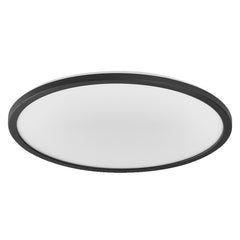 LED stropní svítidlo černé 22 W ORBIS SLIM, teplá bílá