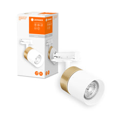 Stropní svítidlo GU10 bílé TRACKLIGHT SPOT CYLINDER GOLD