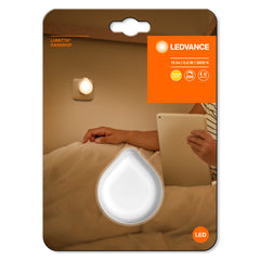 LED orientační svítidlo LUNETTA RAINDROP, teplá bílá