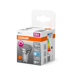 Stmívatelná LED HD bodovka GU10 4,5 W SUPERSTAR, studená bílá