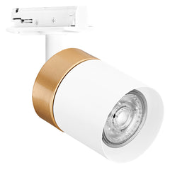 Stropní svítidlo GU10 bílé TRACKLIGHT SPOT CYLINDER GOLD