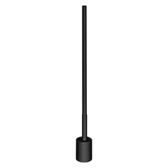 Černá stojací lampa 8 W Laditelná bílá