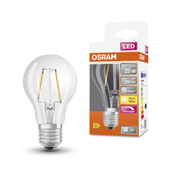 Stmívatelná LED žárovka E27 2,2 W SUPERSTAR, teplá bílá