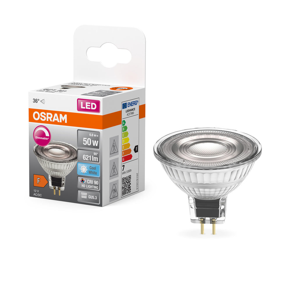 Reflektorová LED bodovka GU5.3 8 W SUPERSTAR, studená bílá