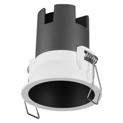Černé LED podhledové svítidlo 5 W SPOT 70mm, teplá bílá OSRAM