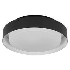 LED stropní svítidlo černé E27 ORBIS MADRID 290 mm OSRAM