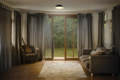 LED stropní svítidlo černé E27 ORBIS MILAN 305mm OSRAM