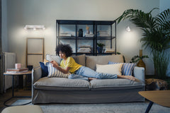 LED stropní svítidlo bílé SPOT PEAR 4.3 W, teplá bílá OSRAM
