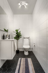 Bílé LED stropní svítidlo 4 xU10 OCTAGON, teplá bílá OSRAM