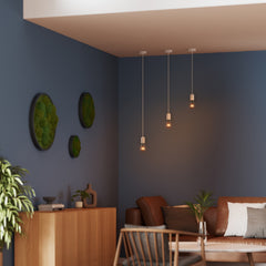 Bílé stropní svítidlo E27 max 15 W PENDULUM ROUND OSRAM