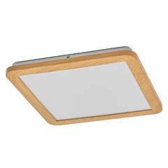 Koupelnové drěvěné stropní svítidlo 300x300 ORBIS, laditelná bílá OSRAM