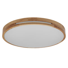 Dřevěné LED stropní svítidlo 390 mm ORBIS, teplá bílá OSRAM
