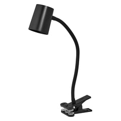 Bílá stolní lampa s klipemU10 9W OFFICE DESK TRAPEZIUM OSRAM