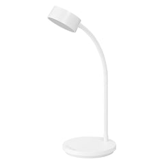 Bílá stolní lampa USB 4.8W OFFICE CYLINDER, laditelná bílá OSRAM