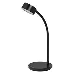 Černá stolní lampa USB 4.8W OFFICE CYLINDER, laditelná bílá OSRAM