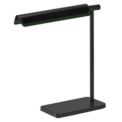 Černá stolní lampa s nabíjením 19W OFFICE ROOF, laditelná bílá OSRAM