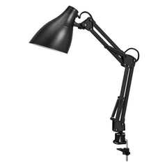 Černá stolní lampa E27 11W OFFICE LINE DESK PEAR CLIP OSRAM