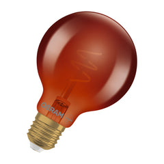 Stmívatelná LED žárovka E27 3 W Vintage 1906 Globe, teplá bílá, Měď