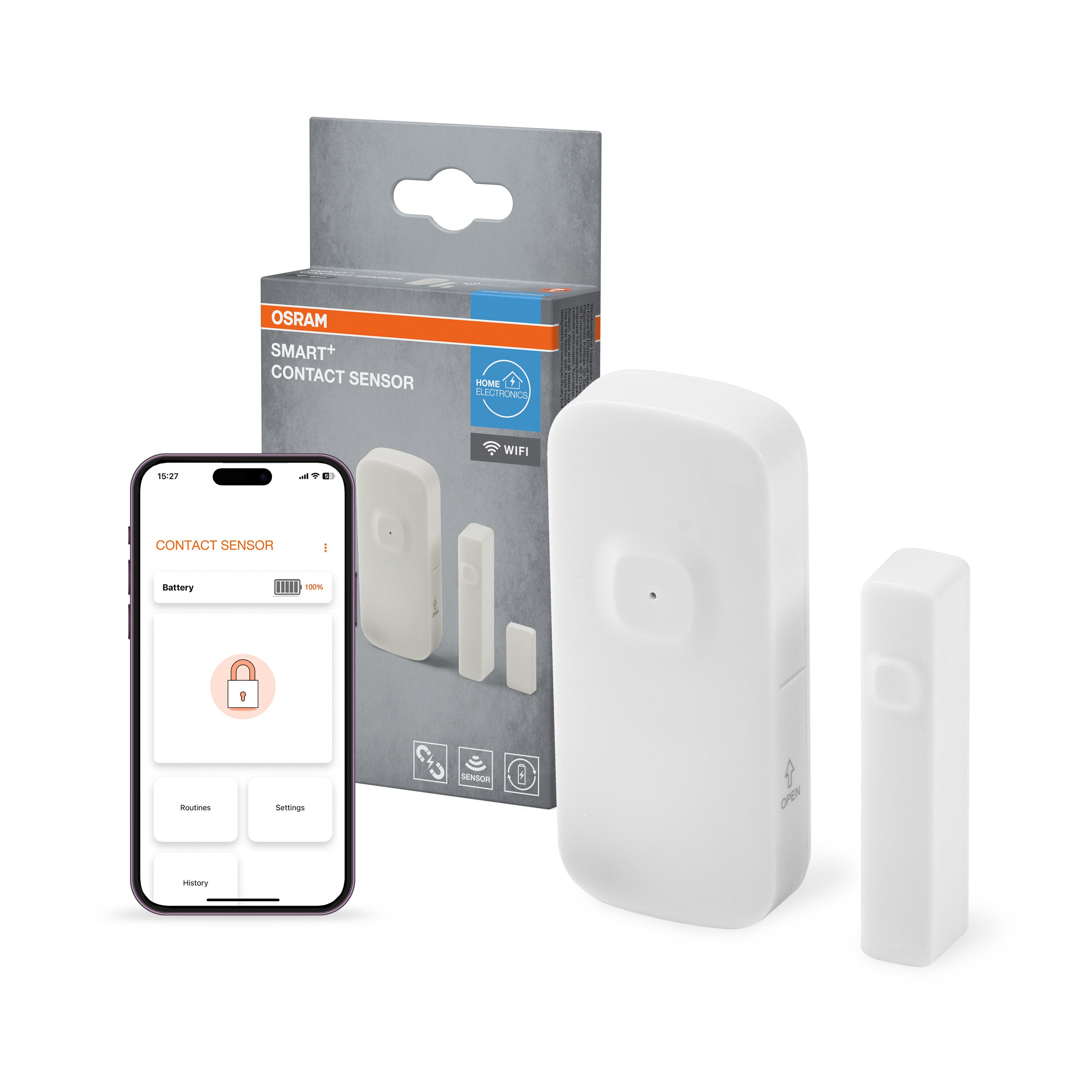 4099854419188 - SMART+ Chytrý okenní/dveřní senzor WiFi bílá - Doplněk - LEDVANCE e-shop