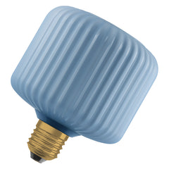 Matná LED žárovka E27 3,5 W DECOR LAMP, Modrá, čtvercová