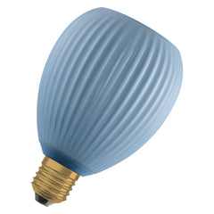 Matná LED žárovka E27 3,5 W DECOR LAMP, Modrá, náhrada 28 W