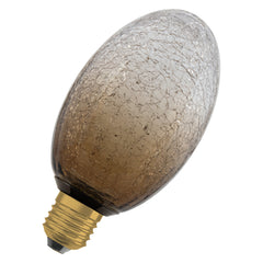 Matná LED žárovka E27 3,5 W DECOR LAMP, hnědá, dlouhá