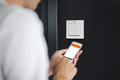 SMART+ Chytrý nástěnný spínač WiFi bílá (2kanálový)